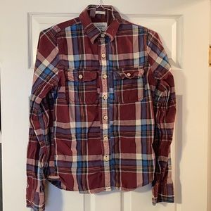 Abercrombie & Fitch Plaid Button Up